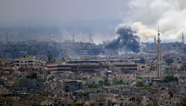 Nuevos ataques aéreos y de artillería contra zonas en manos de Isis en Siria