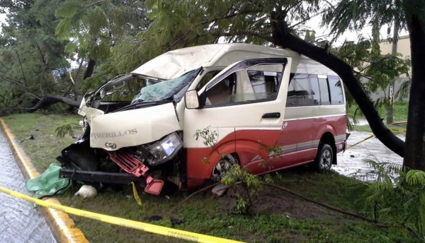 Un muerto y cuatro heridos en accidente de rapidito en San Pedro Sula