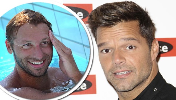 Ricky Martin coincide con Ian Thorpe en fiesta