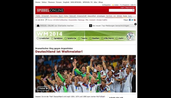 La prensa alemana eleva a Götze a la categoría de 'Dios del fútbol'