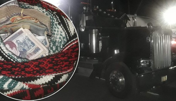 Lo capturan con 250 mil lempiras en efectivo en un cabezal