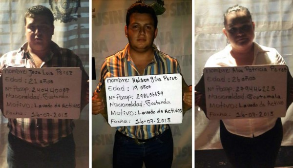 Capturan a 3 guatemaltecos con más de $27 mil