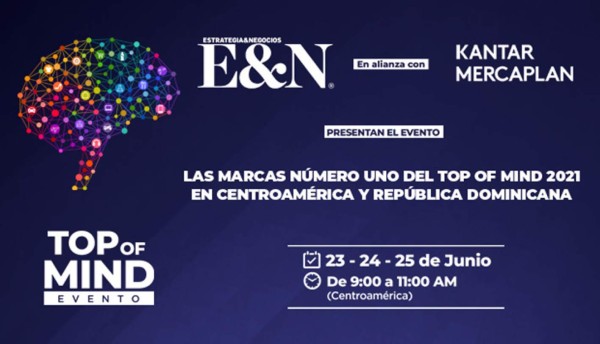 Primer evento virtual Top Of Mind 2021 de Centroamérica y el Caribe&nbsp;&nbsp;