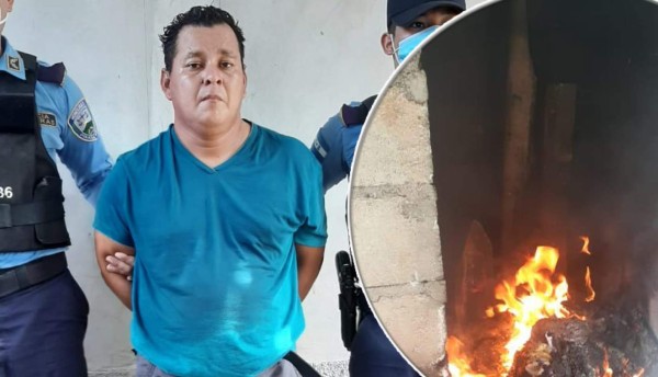 Hondureño mata y quema a la prima de su esposa en Santa Bárbara
