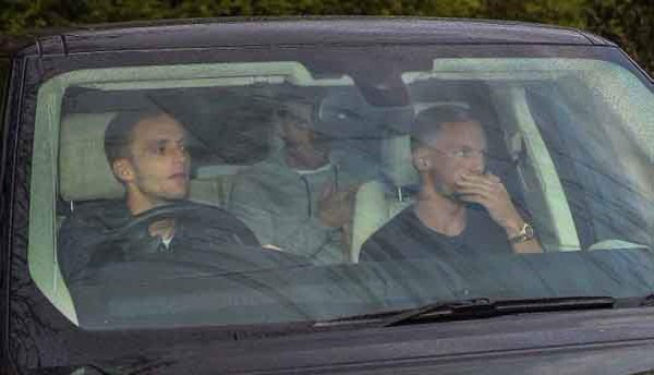 Jugadores del Leicester se reunieron para ver al Tottenham