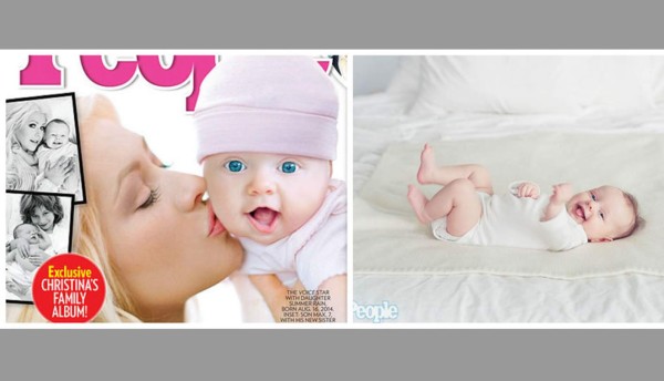 Christina Aguilera presenta a su hija Summer Rain