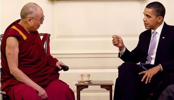 Barack Obama dio su 'firme respaldo' al Tíbet