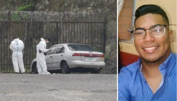 Un revólver hallaron en carro de chef muerto en Tegucigalpa