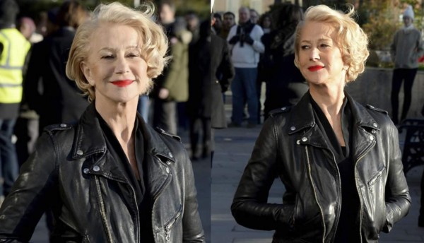 Helen Mirren posa para L’Oreal