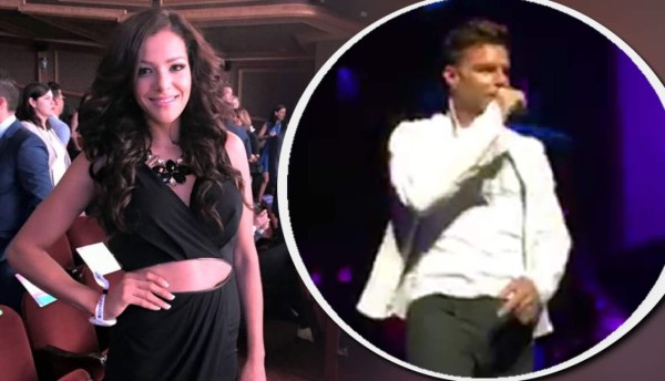 Nathalia Casco baila al ritmo de Ricky Martin