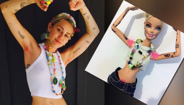 Miley Cyrus tiñe sus axilas de rosado
