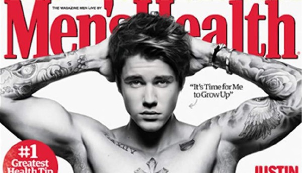 Justin Bieber se quita la camisa otra vez