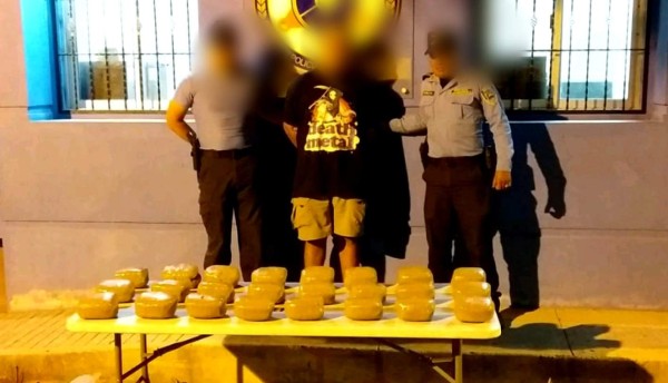 Detienen a hondureño con 48 paquetes de supuesta marihuana