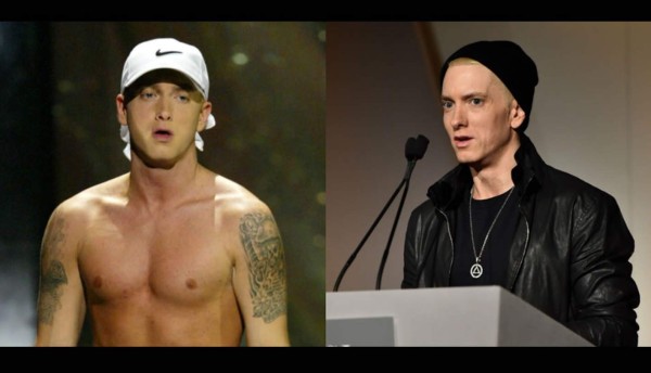 Eminem causa polémica por su estado físico
