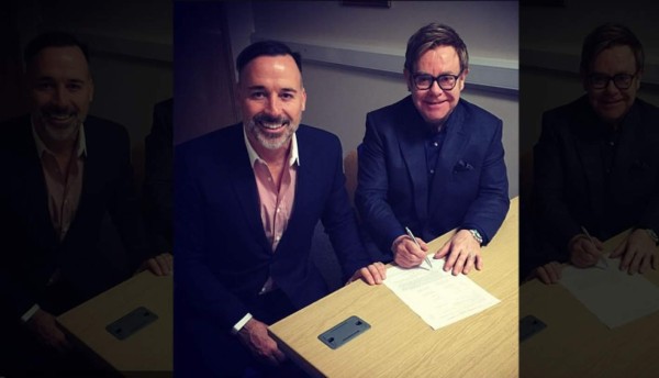 Elton John se casó con David Furnish