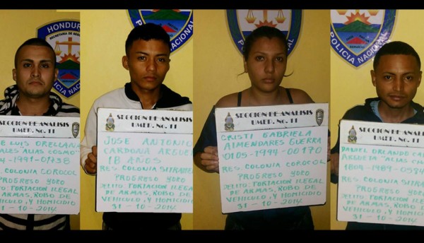 Capturan a nueve personas tras operativo en El Progreso