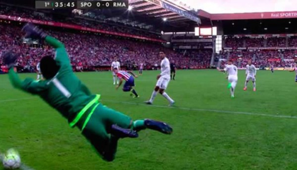 VIDEO: ¿Gol fantasma del Sporting de Gijón ante Real Madrid?