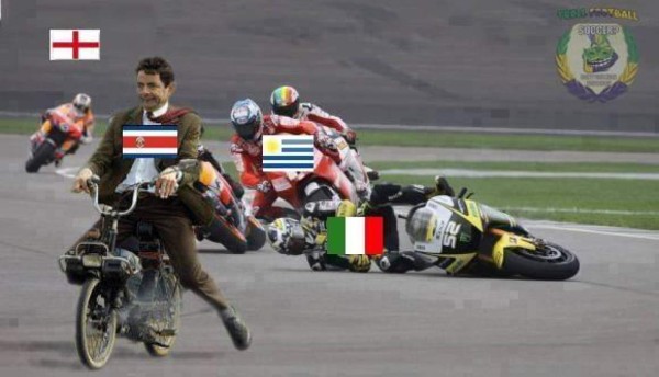 Costa Rica celebra triunfo contra Italia (memes)