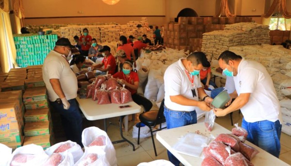 Preparan raciones de alimento para 16,920 familias en El Progreso