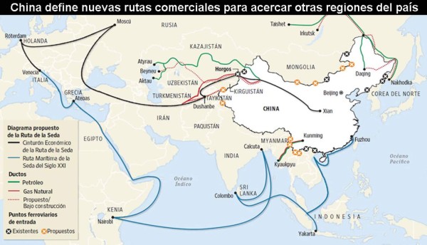En el nuevo orden asiático de Beijing, todos los caminos conducen a China