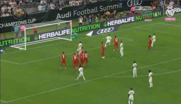 Video: Rodrygo anota golazo en su debut con la camiseta del Real Madrid