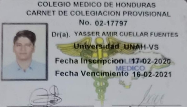 Muere por coronavirus uno de los doctores más jóvenes en Honduras