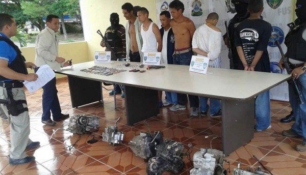 Policía desarticula a banda criminal que operaba en Tegucigalpa