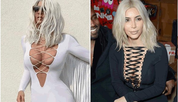 Kim Kardashian copia looks a cantante ¿coincidencia?