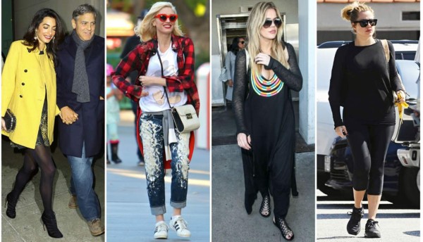 En qué andan Amal Clooney , Gwen Stefani, Khloé Kardashian....