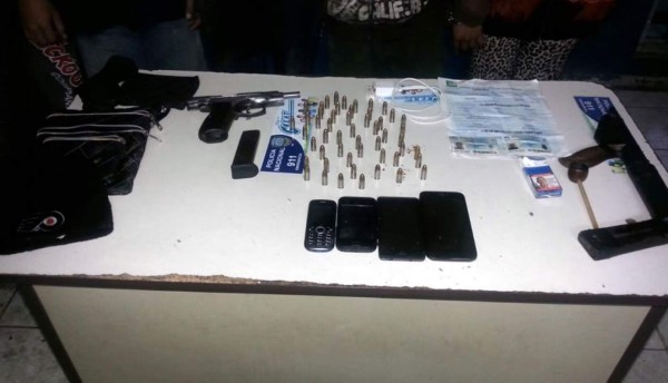 Capturan a siete supuestos miembros de la mara 18