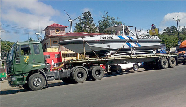 Llegan dos lanchas para vigilar Golfo de Fonseca