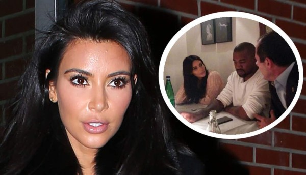 Borran foto de Kim Kardashian ﻿en Israel