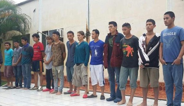 Detienen trece personas de la banda 'Los Terreno' en El Progreso