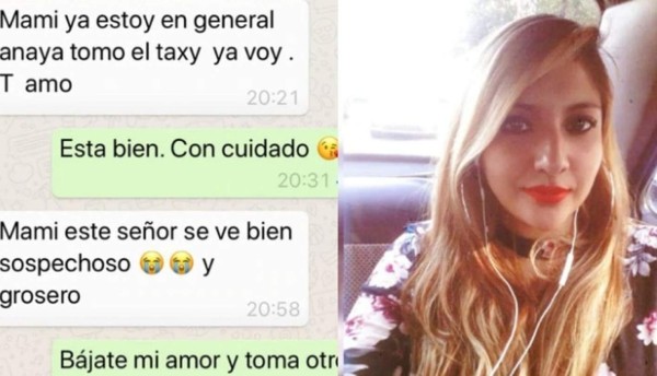 Joven 'desaparecida' al abordar un taxi en México andaba de fiesta
