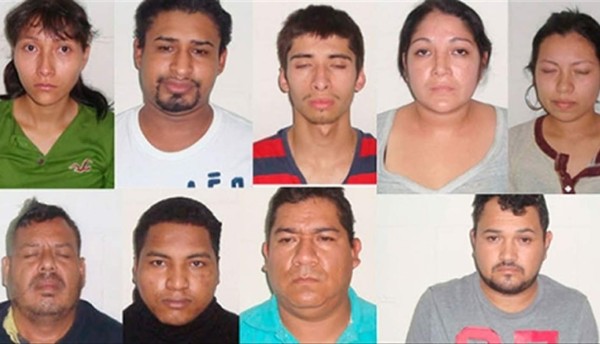 Capturan a dos hondureños miembros de cartel en México