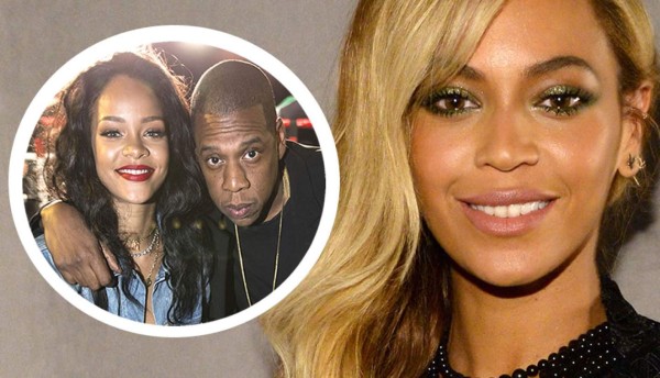 Beyoncé celosa por relación entre Rihanna y Jay-Z