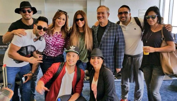 ¡Gaby Espino y David ya están en Honduras!