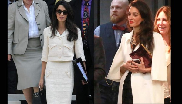 ¿Amal Clooney embarazada?