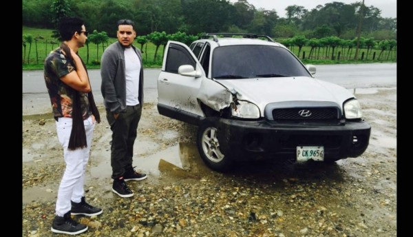 El Chevo sufre accidente en Honduras
