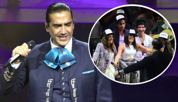 Hijos de Alejandro Fernández le dan sorpresa en su cumpleaños