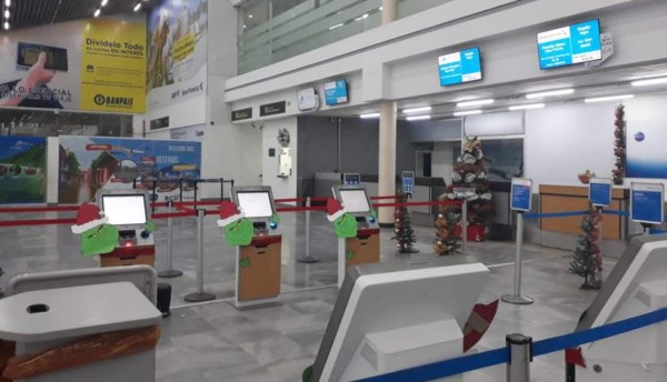 Cancelan vuelos en aeropuertos de San Pedro Sula y Tegucigalpa por tormentas