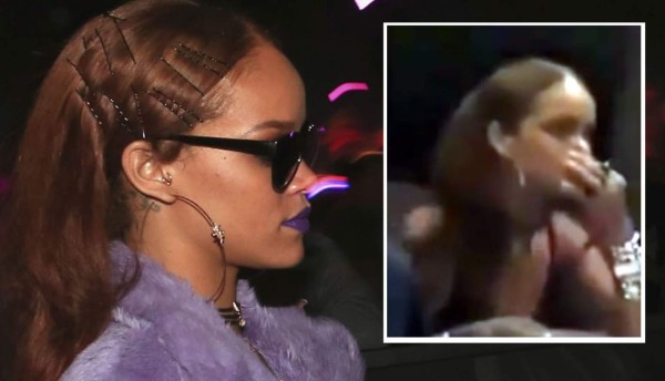 Filtran video de Rihanna supuestamente inhalando cocaína en Festival de Coachella