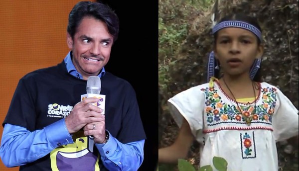 La niña que reta a Eugenio Derbez a un debate