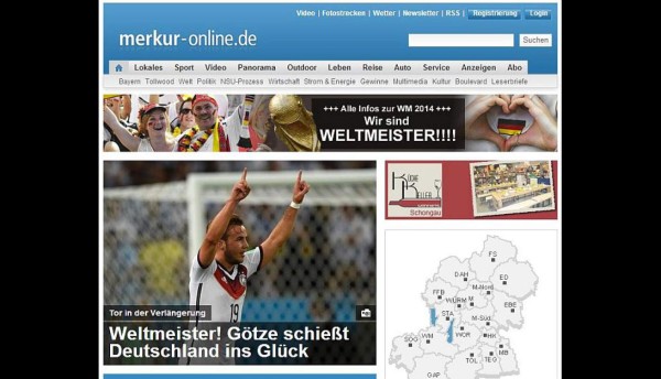 La prensa alemana eleva a Götze a la categoría de 'Dios del fútbol'