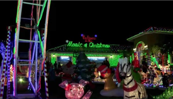 La polémica decoración navideña de los Hyatt