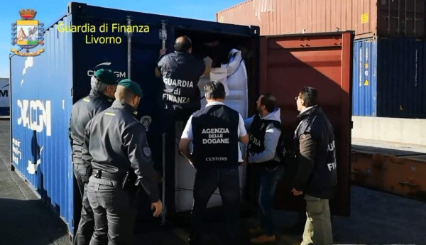 Droga incautada en cargamento con café hondureño vale 148 millones de dólares