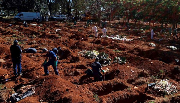 Brasil supera los 78,000 muertos por Covid-19