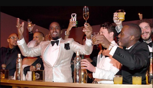 P. Diddy celebra sus 50 años rodeado de famosos