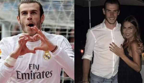 Gareth Bale le propuso matrimonio a su novia