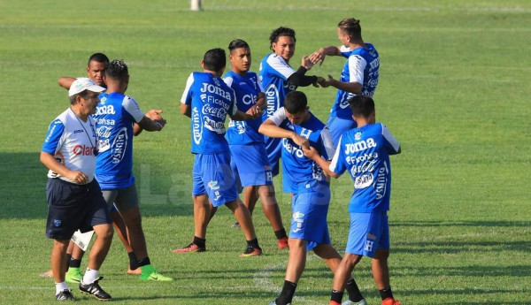 Honduras realizó su primer entrenamiento en México